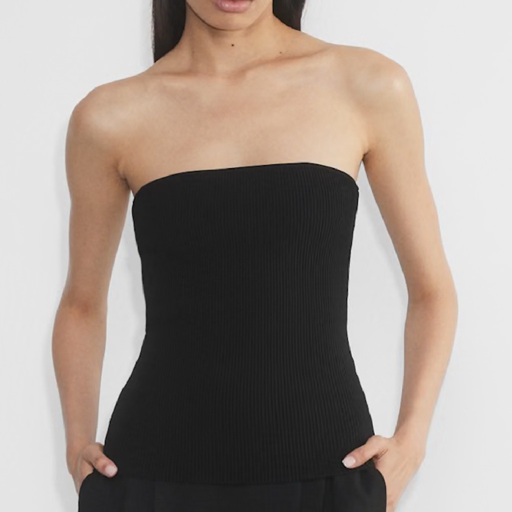 Aritzia Babaton Sculpt Knit Tube Top